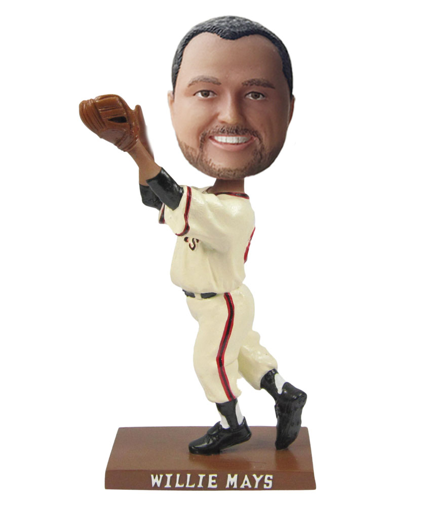 Baseball Pitcher Throwing Man bobblehead Doll S450