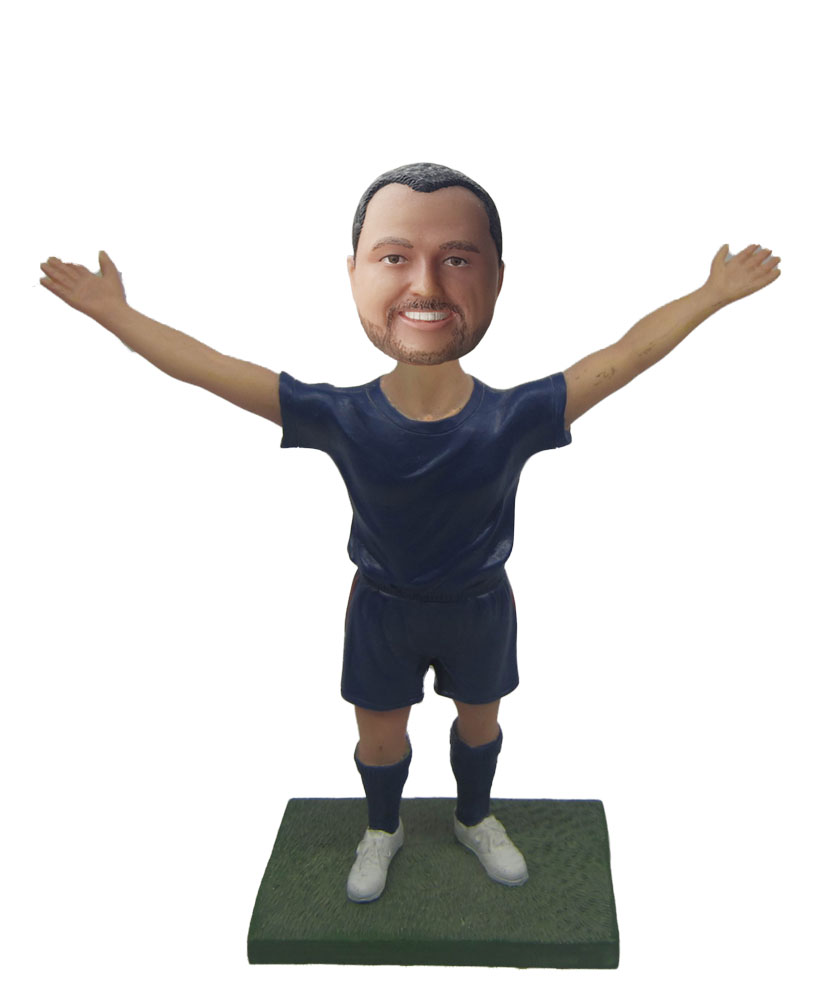 Winner football player bobblehead doll S644