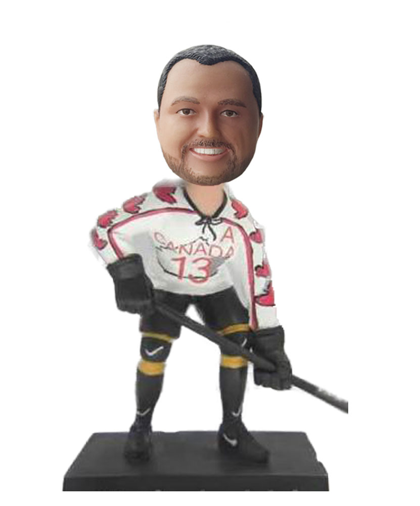 Custom Hockey Personalized Bobble Head S645