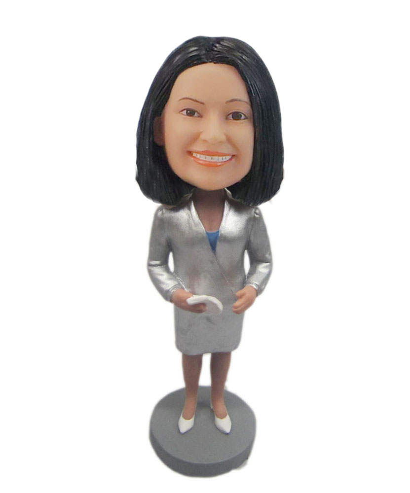 Teacher customizable bobblehead