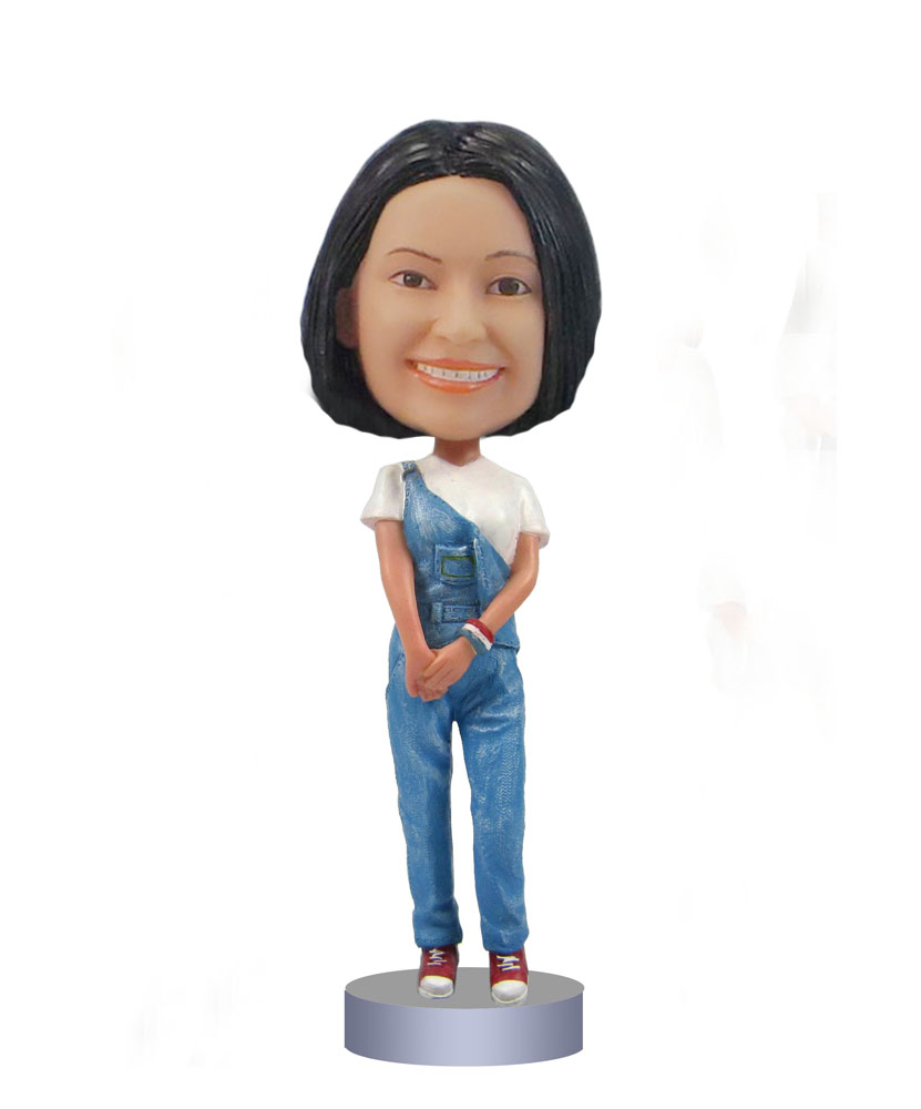 Female with Jean bobblehads bobbleheads for sale