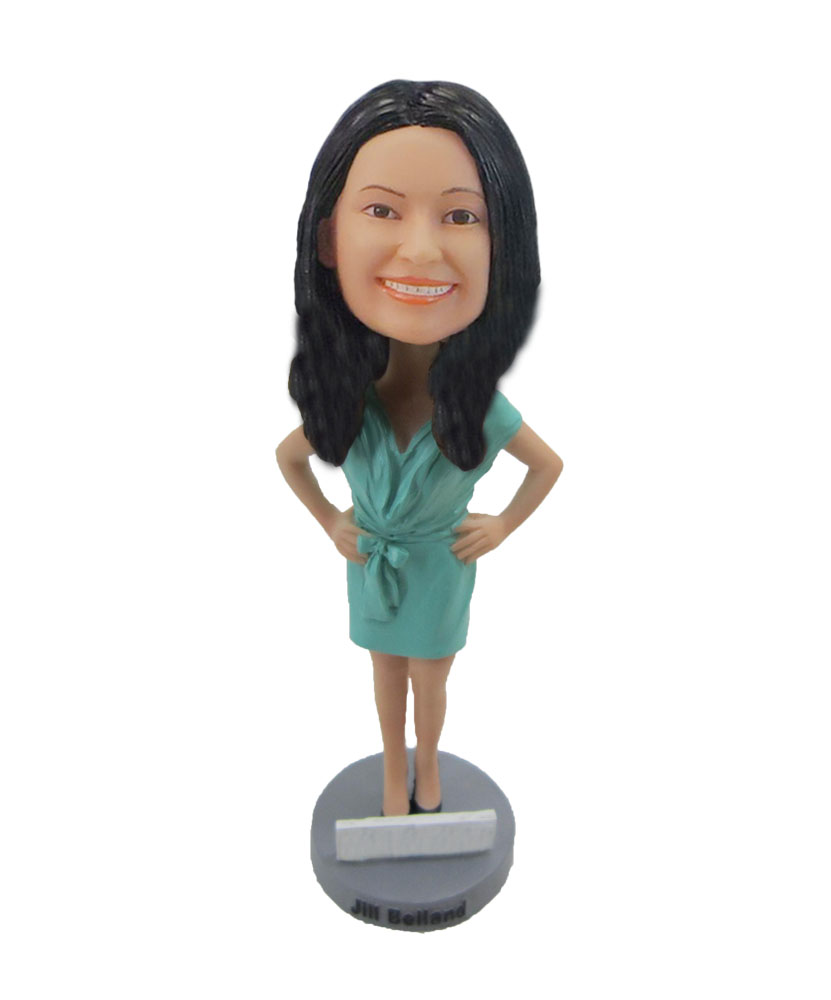 Female pose bobbleheads figurines customized bobbleheads F57