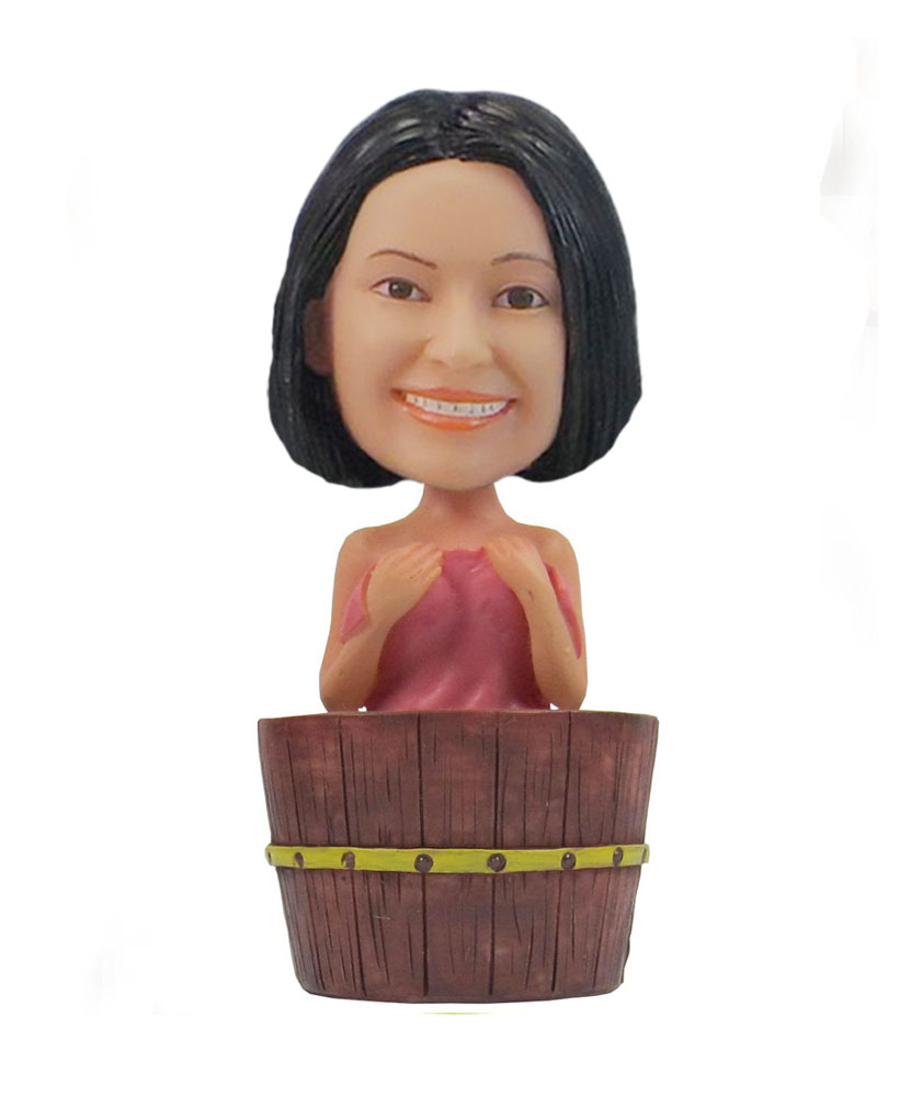 Female Bathing Bobbleheads personal bobblehead F71