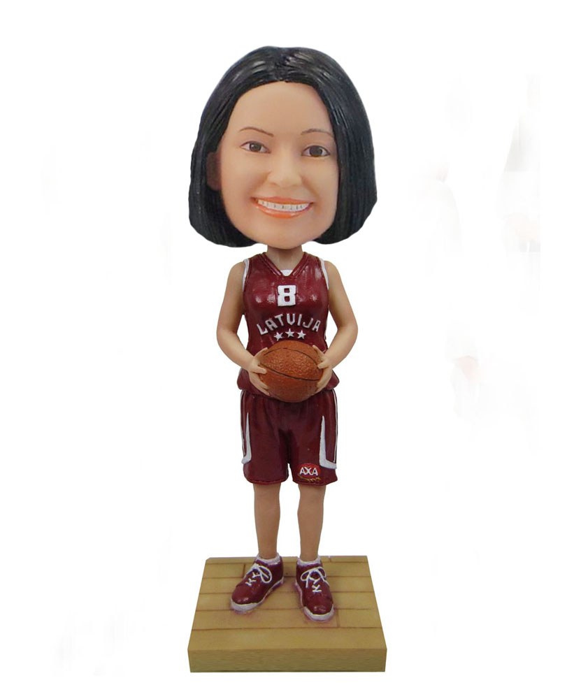 Female basketball bobblehead doll sports bobbleheads for sale F74