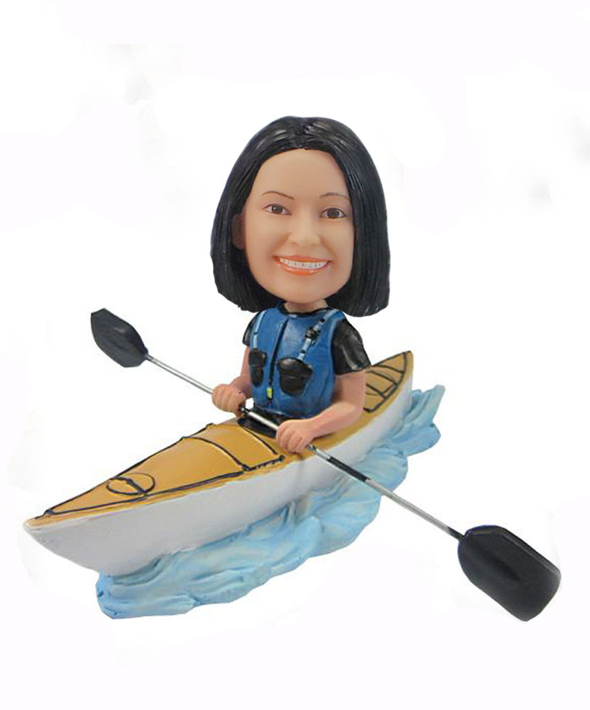 Rower Bobbleheads personalized bobbleheads from photo F79