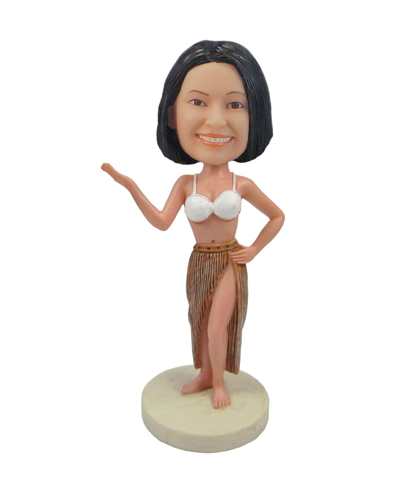 Indian female dance custom bobbleheads F29