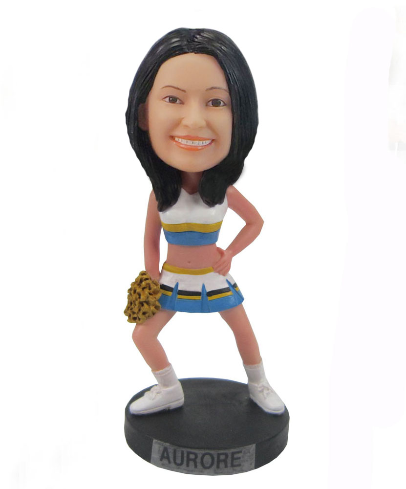 Cheerleader custom bobblehead cool sdolls F46