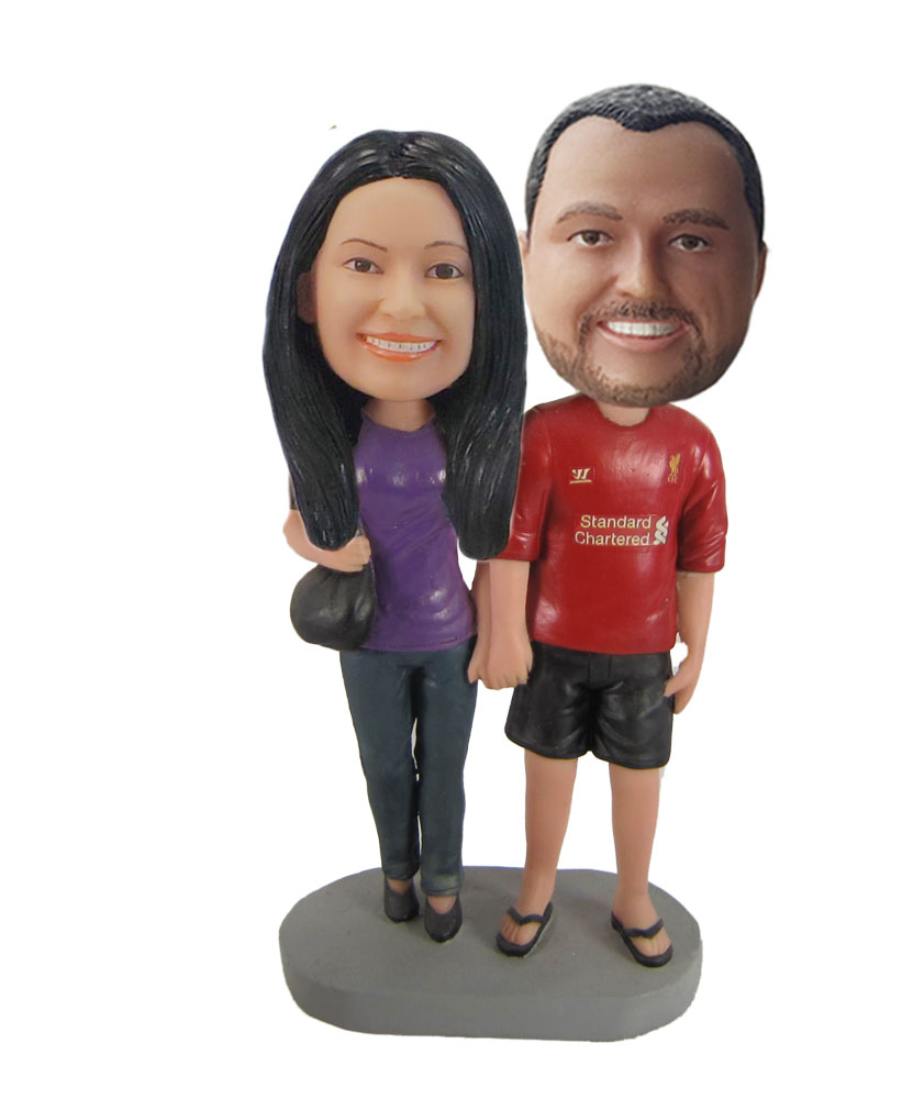 Personalized Custom Couple Bobbleheads W539