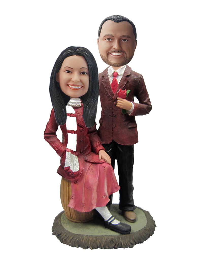 Personalized Uniform Wedding Bobbleheads W591