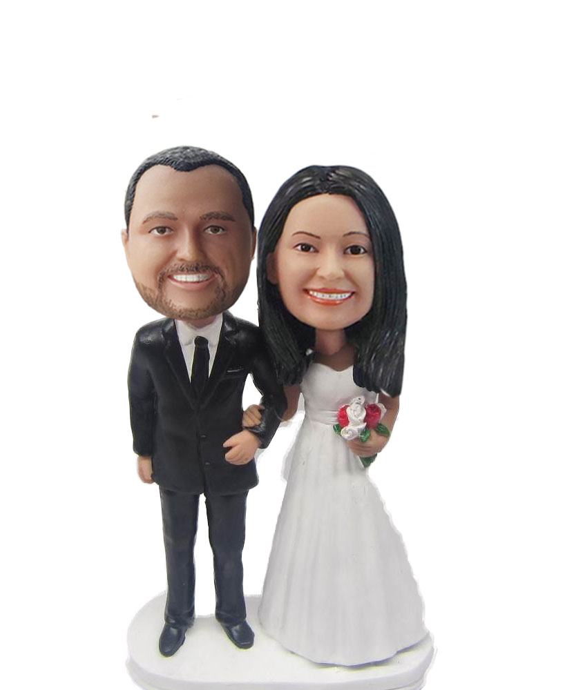 Personalized Custom Wedding Bobbleheads W511