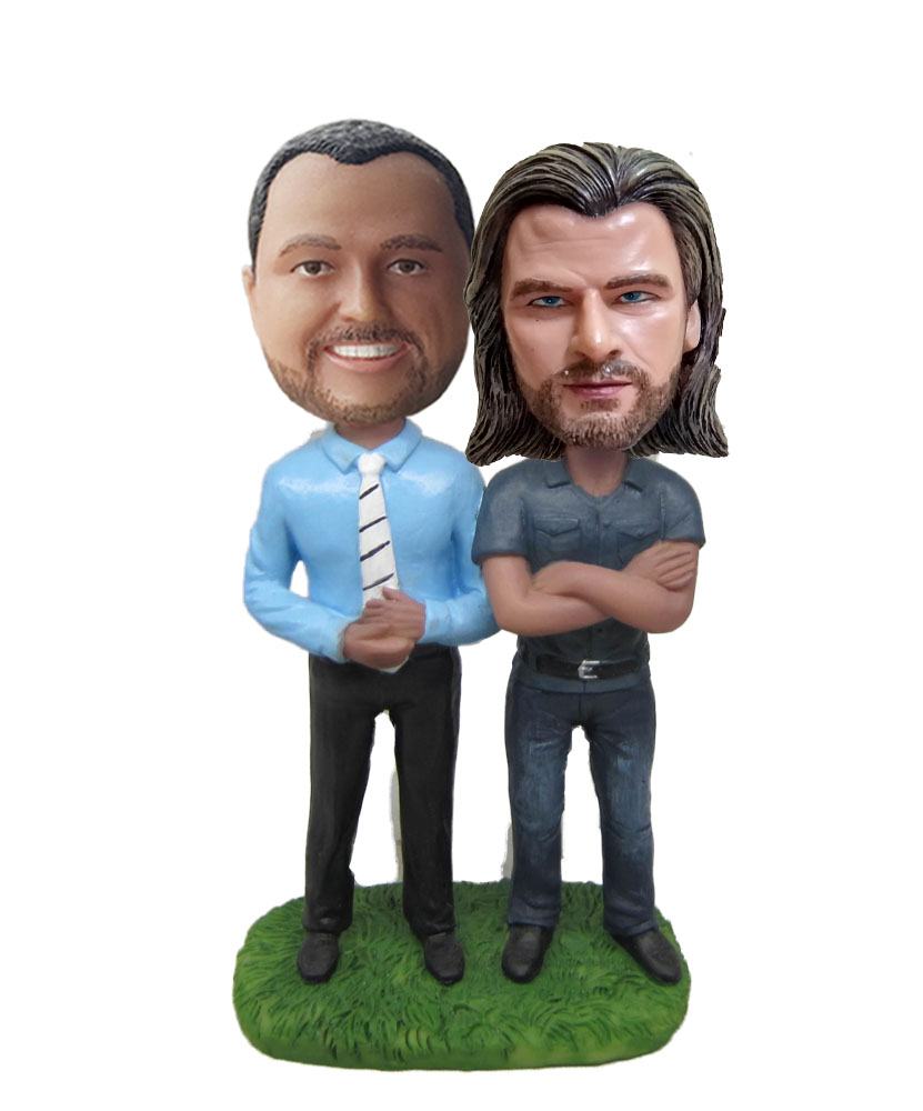 Same Sex Couple bobblehead Doll W670