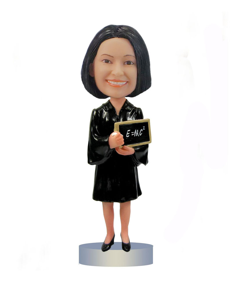 Female Graduation Female professor bobbleheads F86