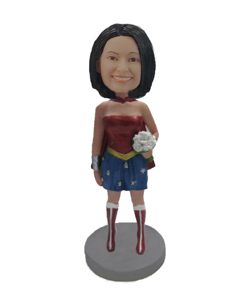 Female wonder woman cosplay bobblehad F138