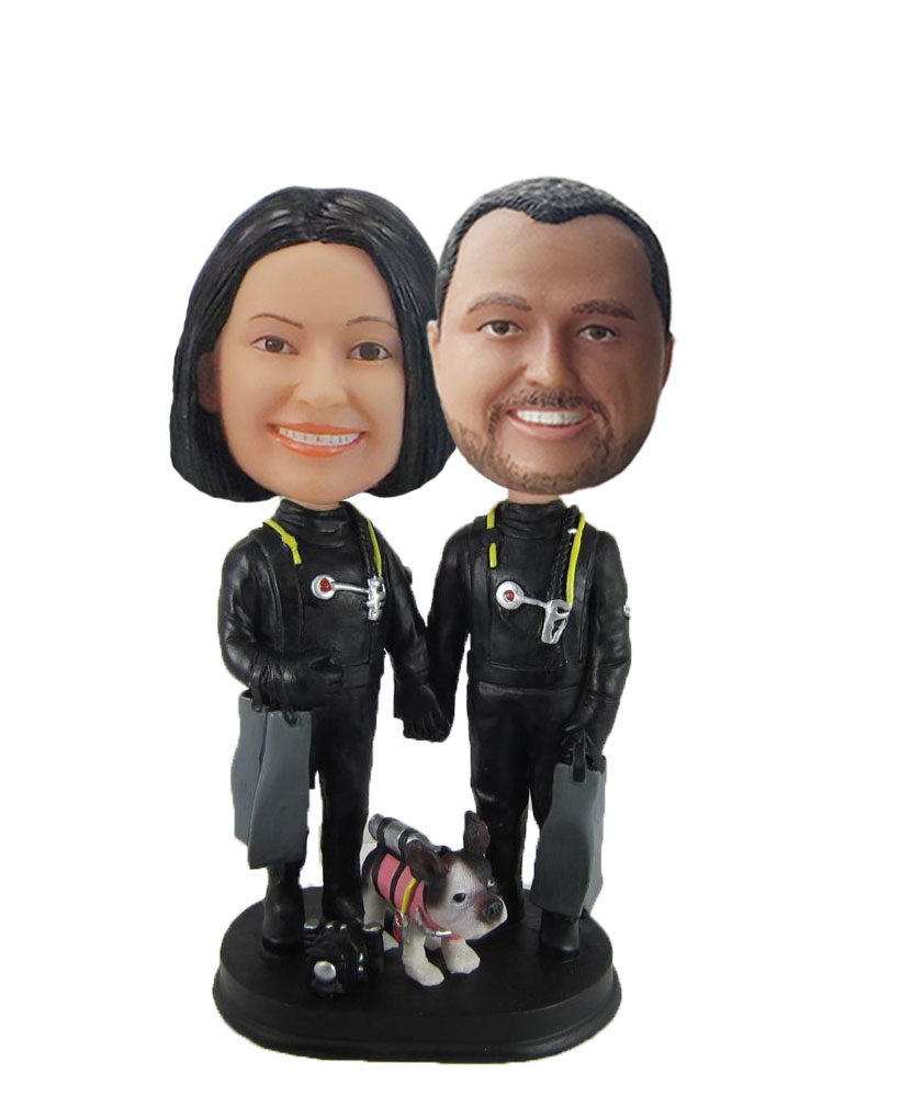 Custom Funny Wedding Bobbleheads W981