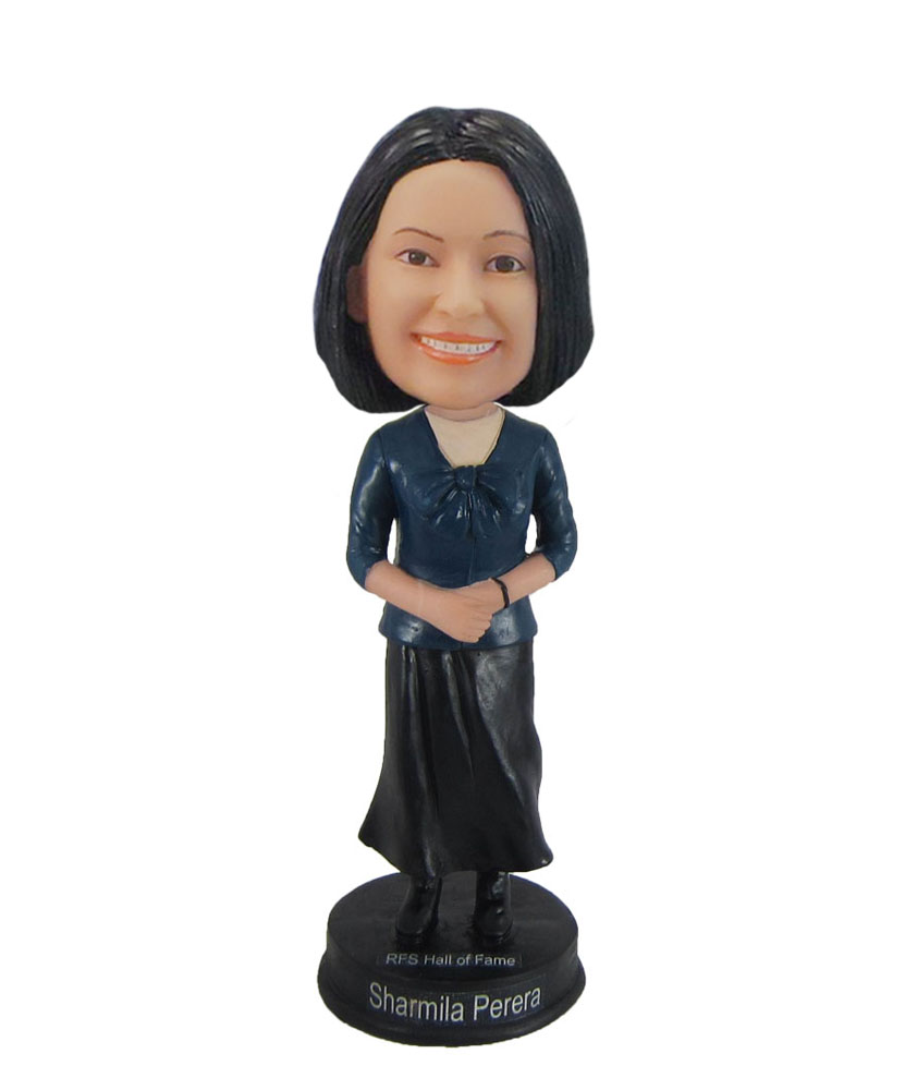 Mother in Dark full dress autumn bobblehead F985