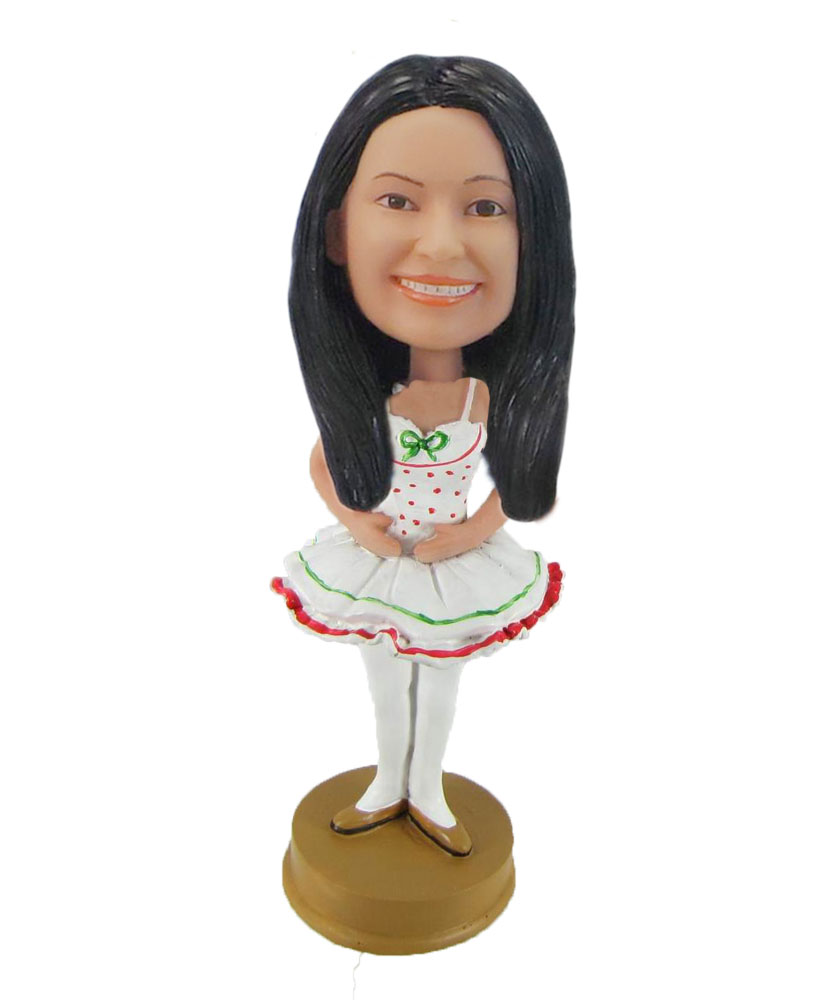 Female Ballet Bobbleheads bobbing head dolls F1008