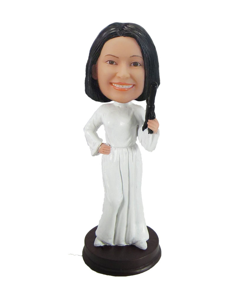 Female star wars princess leia bobblehead F1010