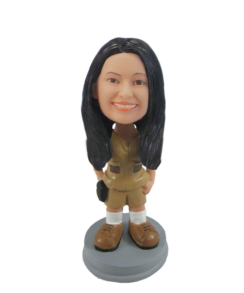 Teenager in stylish outfit bobbleheads F1066