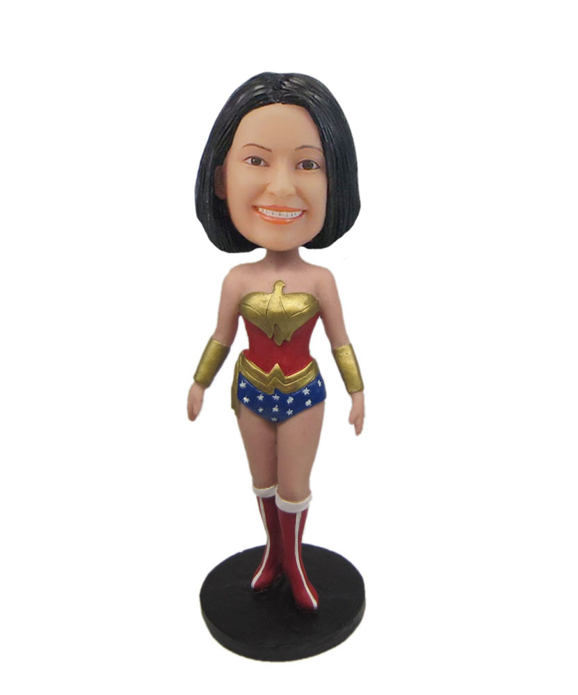 Female Wonder Woman custom made bobbleheads F5415